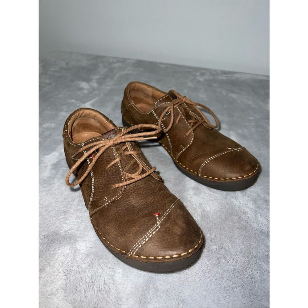 eibel Fergey Women’s Chestnut Comfort Lace Up Oxford 36